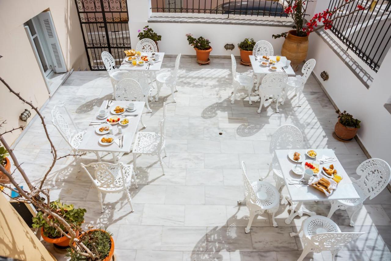 Archontiko Eleni Hotel Andros Town Bagian luar foto