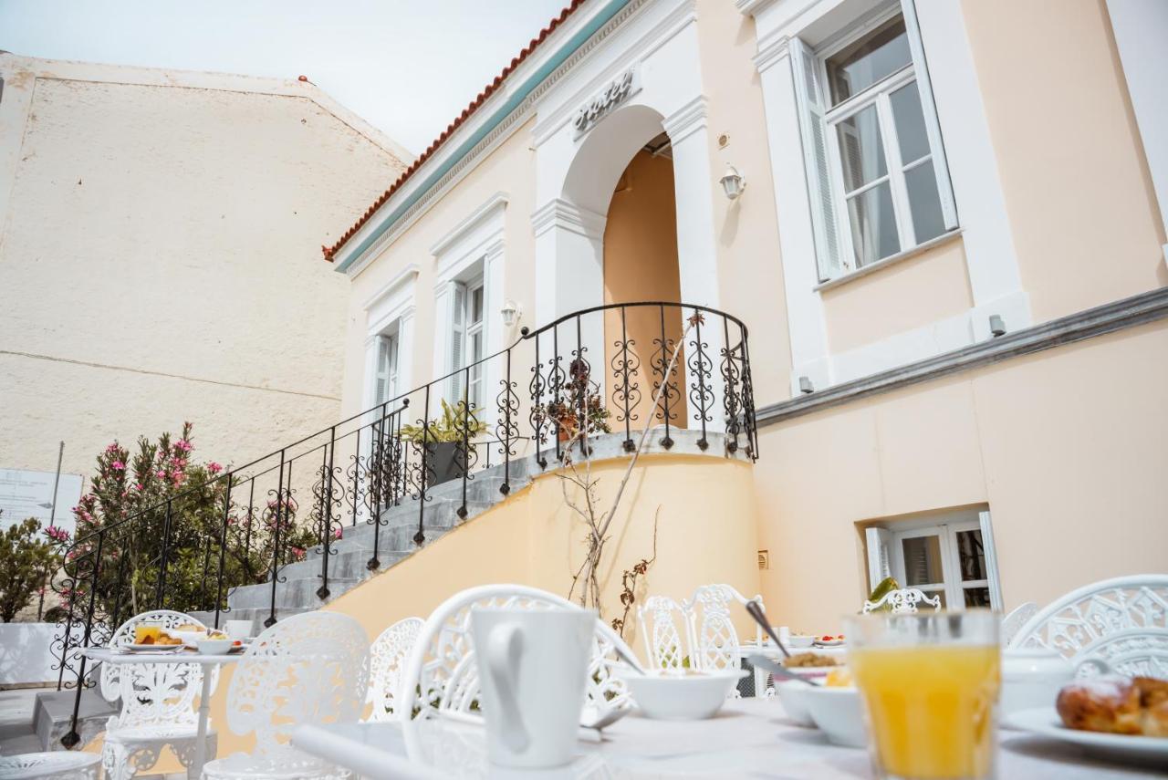 Archontiko Eleni Hotel Andros Town Bagian luar foto