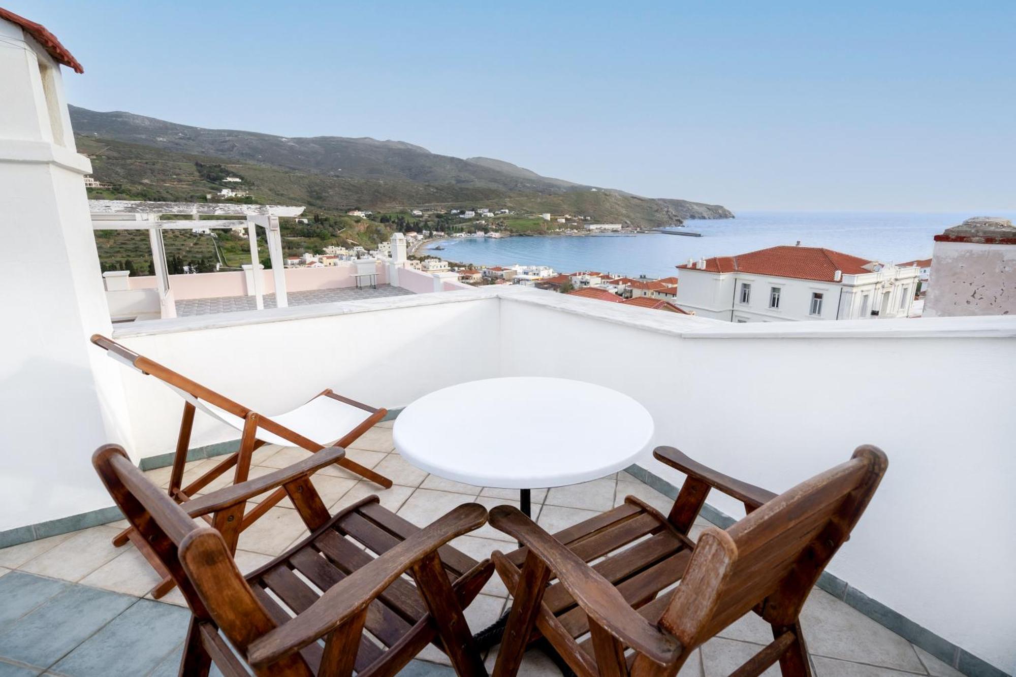 Archontiko Eleni Hotel Andros Town Bagian luar foto
